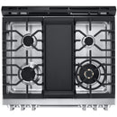 LG STUDIO 30-inch Dual Fuel Range with ProBake Convection® and EasyClean® LSDS6338F IMAGE 8