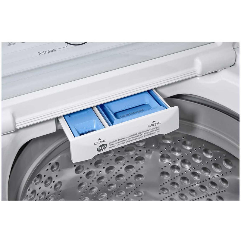 LG 4.5 cu. ft. Top Loading Washer with SmartDiagnosis™ WT7000CW IMAGE 7