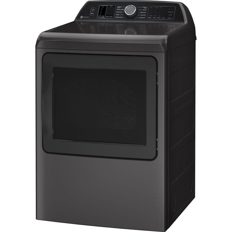 GE Profile 7.4 cu. ft. Electric Dryer with Sanitize Cycle PTD70EBPTDG IMAGE 4