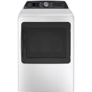 GE Profile 7.4 cu. ft. Electric Dryer with Sanitize Cycle PTD70EBSTWS IMAGE 1