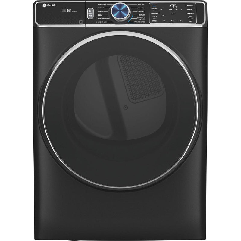 GE Profile 7.8 cu. ft. Electric Dryer with Steam and Sanitize Cycle PFD95ESPTDS IMAGE 1