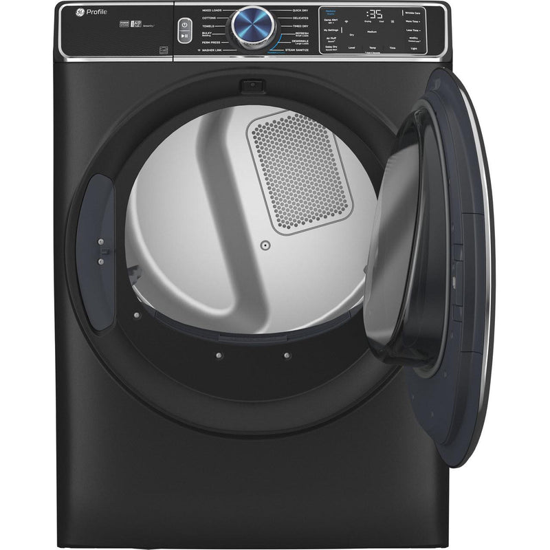 GE Profile 7.8 cu. ft. Electric Dryer with Steam and Sanitize Cycle PFD95ESPTDS IMAGE 2