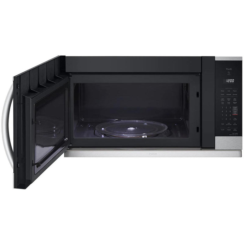 LG 30-inch, 2.1 cu. ft. Over-the-Range Microwave Oven with ExtendaVent® 2.0 MVEL2125F IMAGE 4