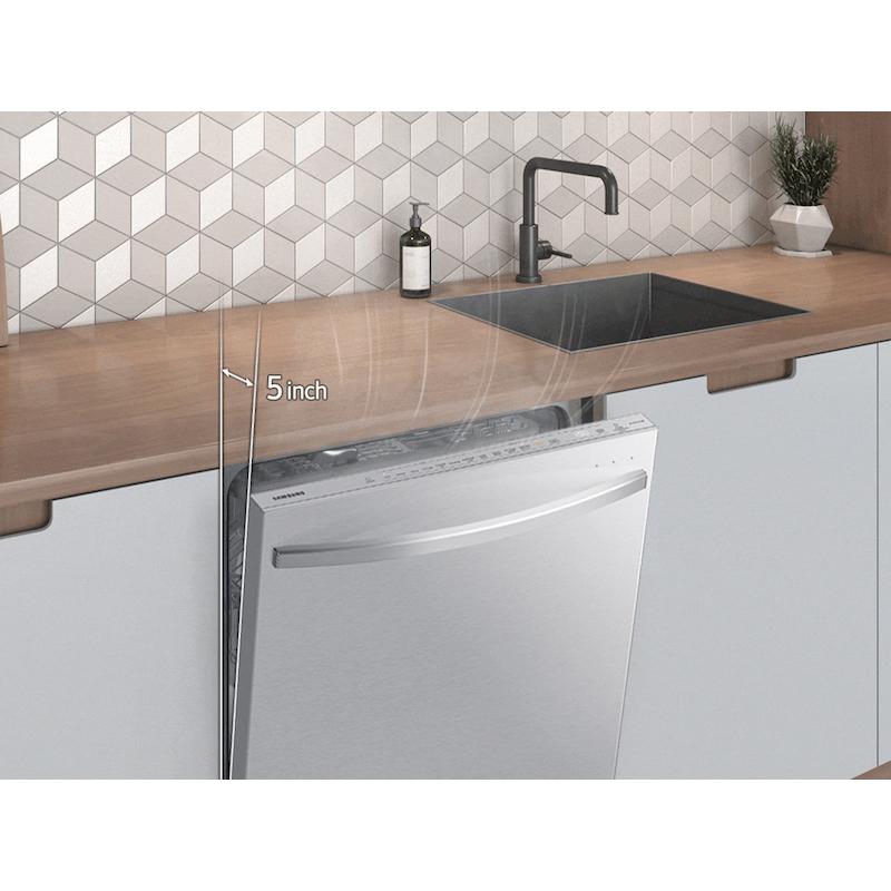  Samsung 24-inch Built-in Dishwasher with FlexLoad™ Rack System DW80B7071US/AA IMAGE 7