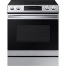  Samsung 30-inch Slide-in Induction Range with Convection+ Technology NE63B8611SS/AA IMAGE 1
