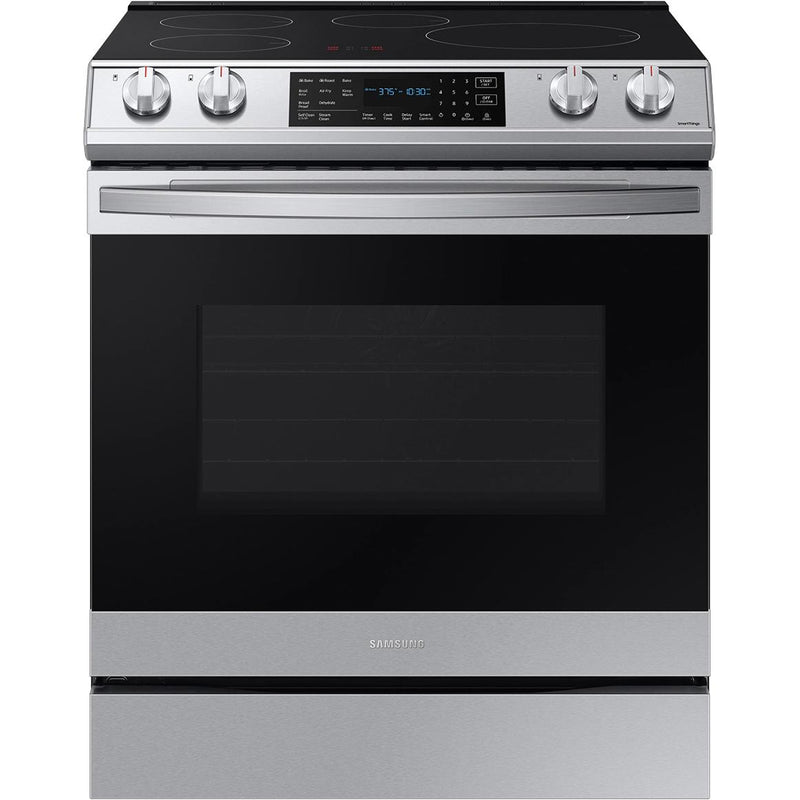  Samsung 30-inch Slide-in Induction Range with Convection+ Technology NE63B8611SS/AA IMAGE 1