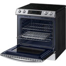  Samsung 30-inch Slide-in Induction Range with Convection+ Technology NE63B8611SS/AA IMAGE 4