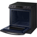  Samsung 30-inch Slide-in Induction/Electric Range with Self-Cleaning Oven NE63B8211SG/AA IMAGE 4