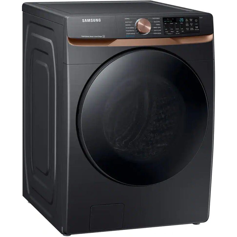  Samsung 5.0 cu. ft. Smart Front Loading Washer with Super Speed Wash and Steam WF50BG8300AV/US IMAGE 3