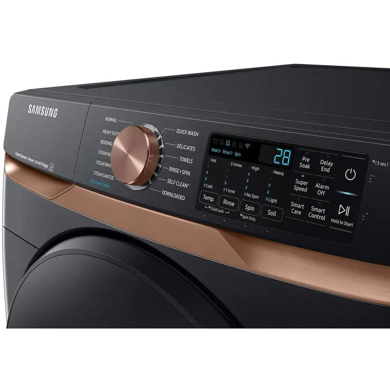  Samsung 5.0 cu. ft. Smart Front Loading Washer with Super Speed Wash and Steam WF50BG8300AV/US IMAGE 7