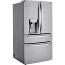 LG 30-inch, 29.5 cu. ft. Freestanding French 4-Door Refrigerator with Full-Convert™ Drawer LRMXS3006S IMAGE 2