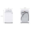  LG Top Loading Washer with TurboDrum™ Technology WT7010CW IMAGE 10