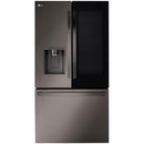 LG 35-inch, 26 cu. ft. Counter-Depth French Door Refrigerator with Smart InstaView® LRFOC2606D IMAGE 2