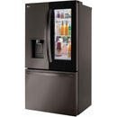  LG 35-inch, 26 cu. ft. Counter-Depth French Door Refrigerator with Smart InstaView® LRFOC2606D IMAGE 5