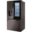  LG 35-inch, 26 cu. ft. Counter-Depth French Door Refrigerator with Smart InstaView® LRFOC2606D IMAGE 8