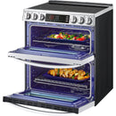 LG 30-inch 7.3 cu. ft. Slide-In Electric Double Range with ProBake® Convection and InstaView® LTEL7337F IMAGE 11