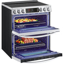 LG 30-inch 7.3 cu. ft. Slide-In Electric Double Range with ProBake® Convection and InstaView® LTEL7337F IMAGE 12