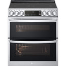 LG 30-inch 7.3 cu. ft. Slide-In Electric Double Range with ProBake® Convection and InstaView® LTEL7337F IMAGE 2