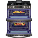 LG 30-inch Slide-In Gas Double Range with ProBake® Convection and InstaView® LTGL6937D IMAGE 10