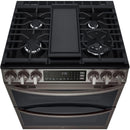 LG 30-inch Slide-In Gas Double Range with ProBake® Convection and InstaView® LTGL6937D IMAGE 4