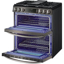 LG 30-inch Slide-In Gas Double Range with ProBake® Convection and InstaView® LTGL6937D IMAGE 9