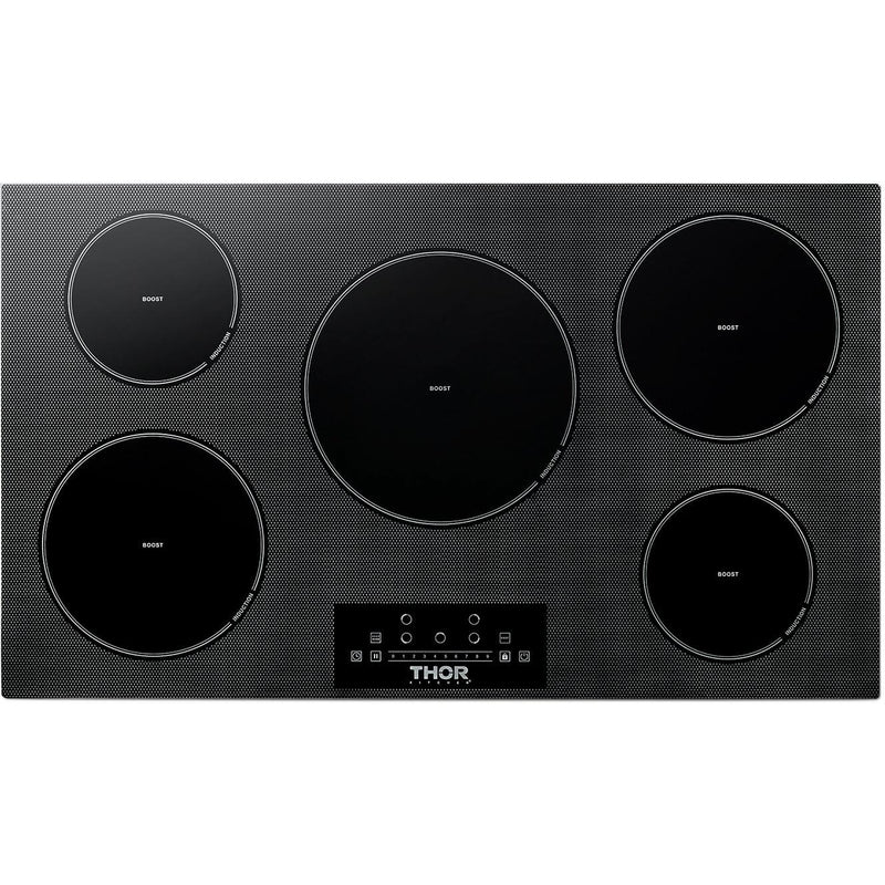  Thor Kitchen 36-Inch Built-In Induction Cooktop with 5 Elements TIH36 IMAGE 1