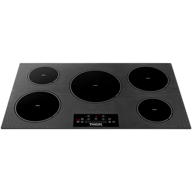  Thor Kitchen 36-Inch Built-In Induction Cooktop with 5 Elements TIH36 IMAGE 2