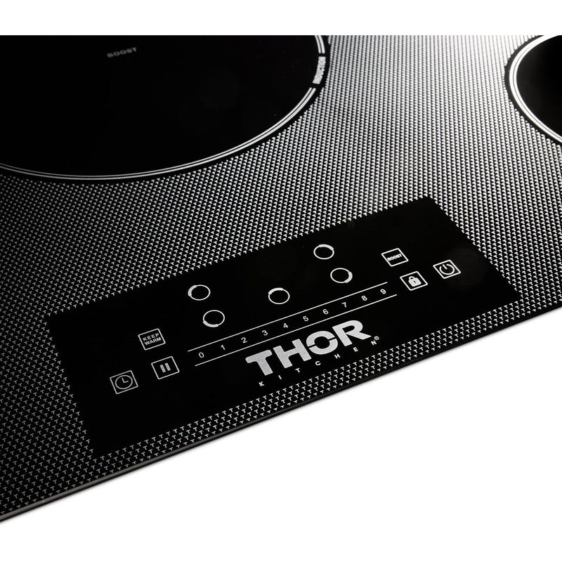 Thor Kitchen 36-Inch Built-In Induction Cooktop with 5 Elements TIH36 IMAGE 5