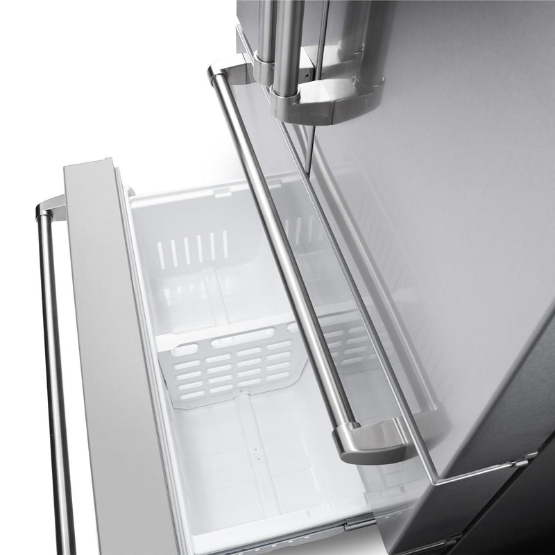  Thor Kitchen 36-inch, 22.5 cu. ft. Counter-Depth French 4-Door Refrigerator with Ice Maker TRF3602 IMAGE 4