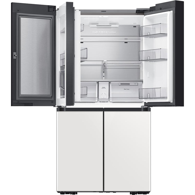  Samsung 36-inch, 22.8 cu.ft. Counter Depth 4-Door French Door Refrigerator with Dual Ice Maker RF23A967512/AA IMAGE 3