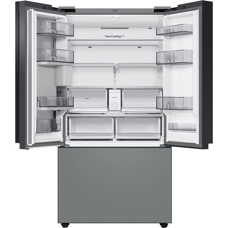  Samsung 36-inch, 29.8 cu. ft. French 3-Door with Family Hub™ RF30BB69006MAA IMAGE 3