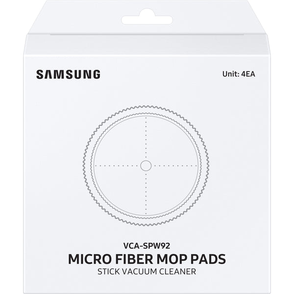  Samsung Samsung Jet™ Stick Spinning Sweeper Microfiber Pads (4 Pack) VCA-SPW92/AA IMAGE 1