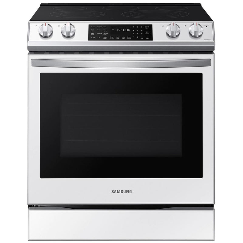  Samsung 30-inch Slide-In Electric Range with Air Fry and Wi-fi NE63BB851112/AA IMAGE 1