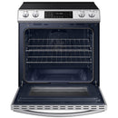  Samsung 30-inch Slide-In Electric Range with Air Fry and Wi-fi NE63BB851112/AA IMAGE 5