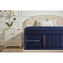  Stearns & Foster Lux Estate Madeleine Cushion Firm Euro Top Mattress Set Blue 9" (Full) IMAGE 9