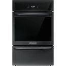 Frigidaire Gallery 24-inch, 2.8 cu. ft. built-in Single Gas Wall Oven with Air Fry GCWG2438AB IMAGE 1