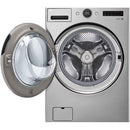 LG 4.5 cu. ft. Front Loading Washer with AI DD® WM5500HVA IMAGE 2