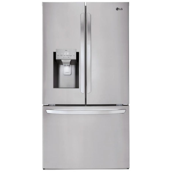 LG 36-inch 27.7 cu. ft. French 3-Door Refrigerator with ThinQ® Technology LRFS28XBS IMAGE 1
