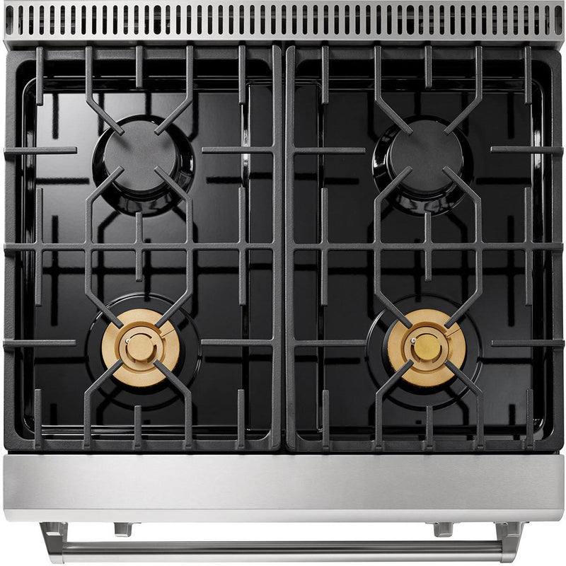  Thor Kitchen 30-inch Freestanding Gas Range with Convection Technology TRG3001LP IMAGE 5