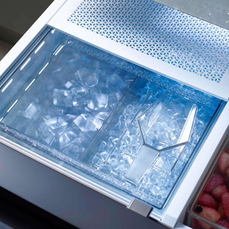  Samsung 33-inch, 25 cu. ft. French 3-Door Refrigerator with Dual Auto Ice Maker with Ice Bites™ RF25C5151SR/AA IMAGE 7