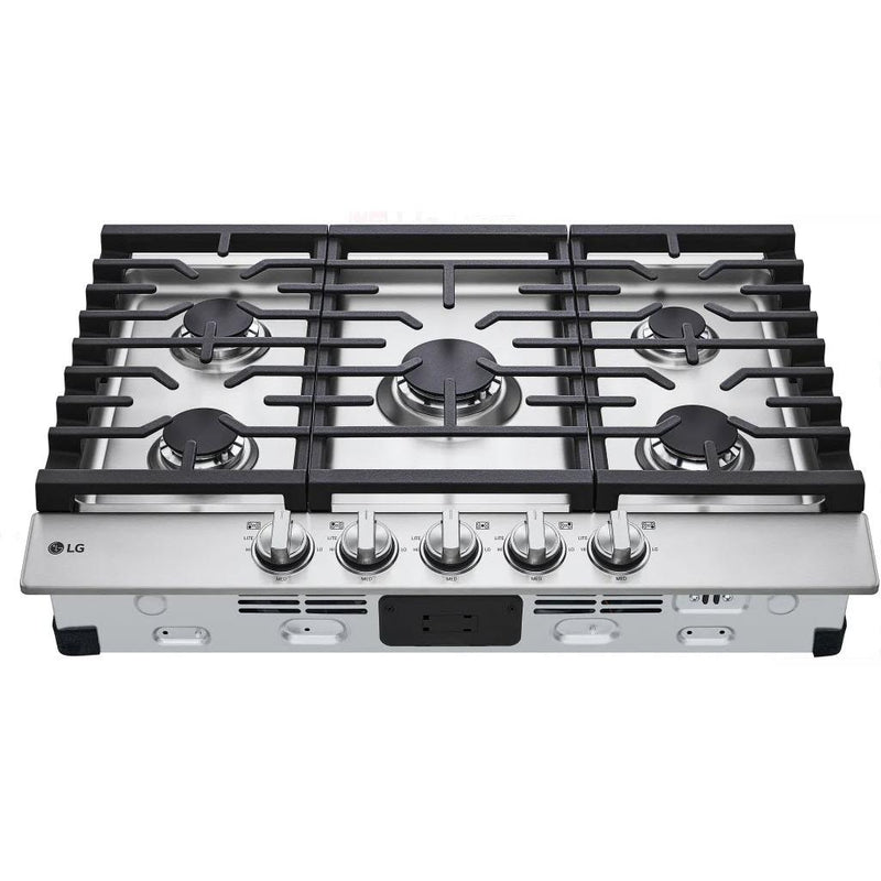LG 30-inch Built-in Gas Cooktop CBGJ3023S IMAGE 3