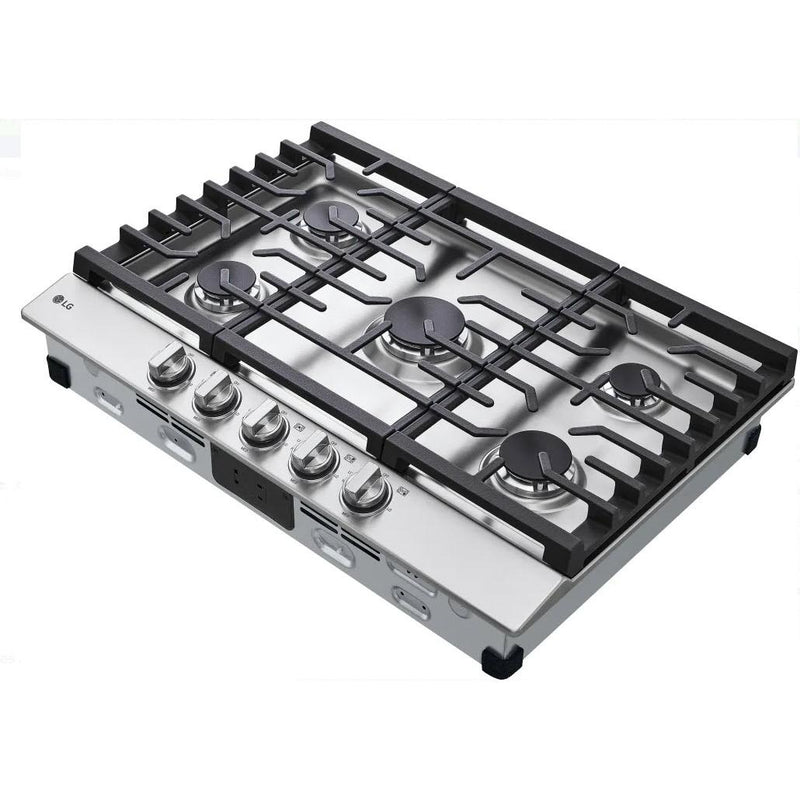 LG 30-inch Built-in Gas Cooktop CBGJ3023S IMAGE 5