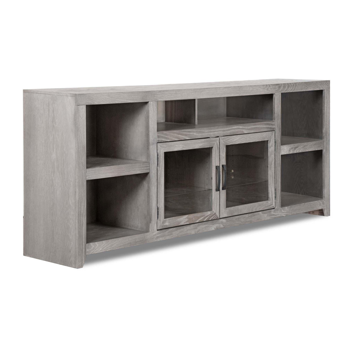 Legends Home Driftwood TV Stand with Cable Management DW1585.DFW