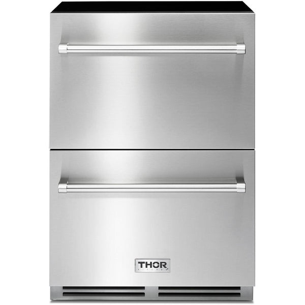  Thor Kitchen 24in Indoor/Outdoor Undercounter Refrigerator Drawer TRF24U IMAGE 1