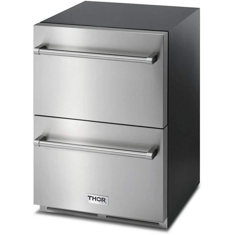  Thor Kitchen 24in Indoor/Outdoor Undercounter Refrigerator Drawer TRF24U IMAGE 2