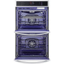 LG 30-inch, 9.4 cu.ft. Built-in Double Wall Oven with ThinQ® Technology WDEP9427F IMAGE 4