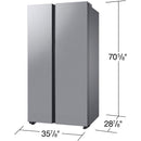  Samsung 36-inch, 22.6 cu. ft. Counter-Depth Side-by-Side Refrigerator with Beverage Center™ RS23CB7600QLAA IMAGE 11