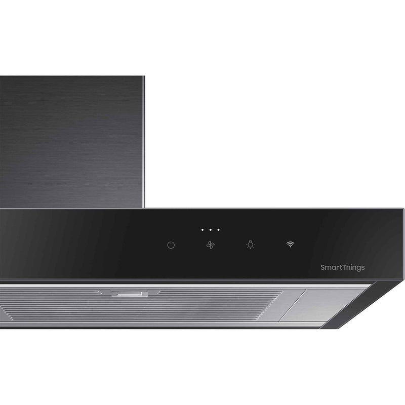  Samsung 30-inch Bespoke Chimney Hood NK30CB600W33AA IMAGE 5