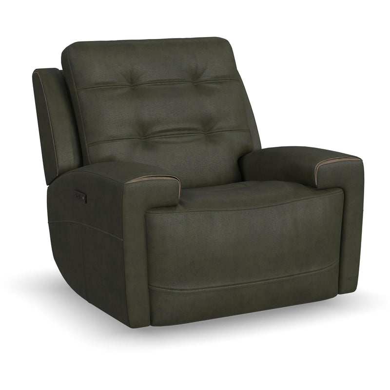 Flexsteel Iris Power Leather Match Recliner 1781-50PH 310-70 IMAGE 1