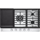 LG 36" Built-In Gas Cooktop CBGJ3627S IMAGE 2